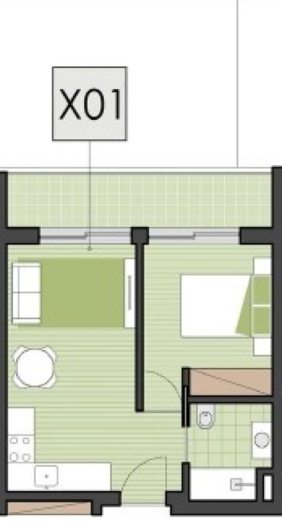 Apartamento T1 para Venda em Paranhos Foto 6