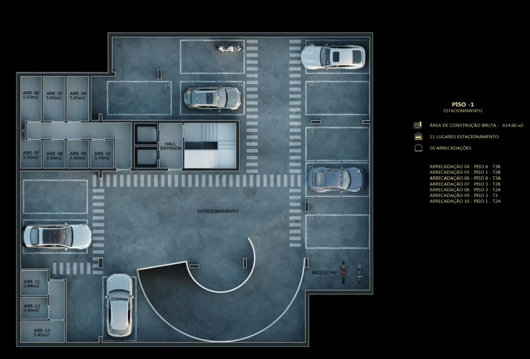 Apartamento T2 para Venda em Campolide Planta 3