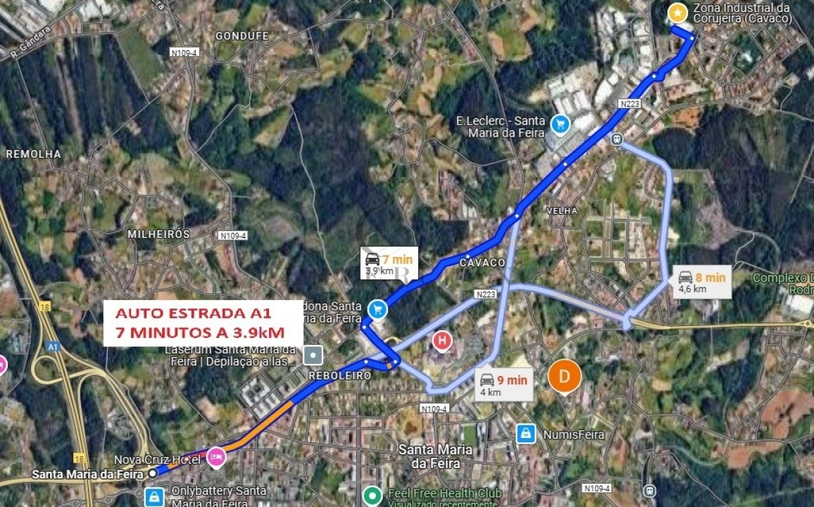 Terreno Comércio / Armazém para Venda em São João de Ver Foto 6