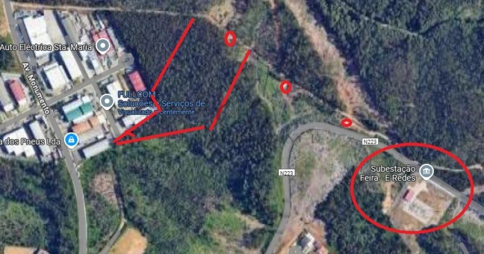 Terreno Comércio / Armazém para Venda em São João de Ver