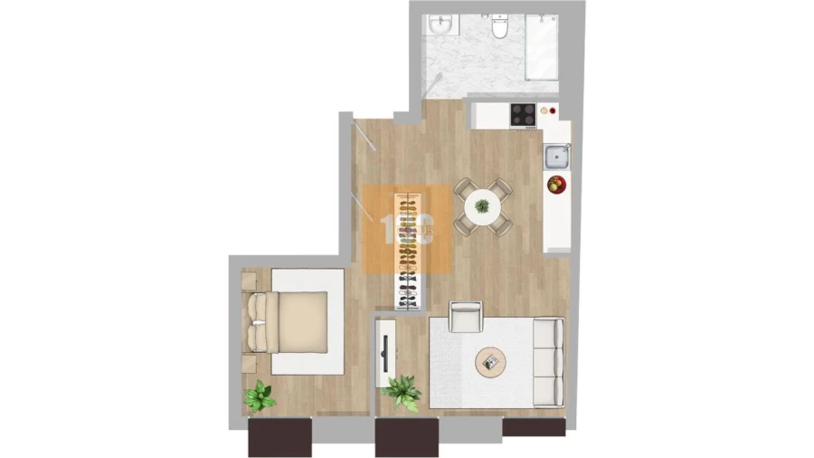 Apartamento T1 para Venda em Cedofeita, Santo Ildefonso, Sé, Miragaia, São Nicolau e Vitória Foto 21