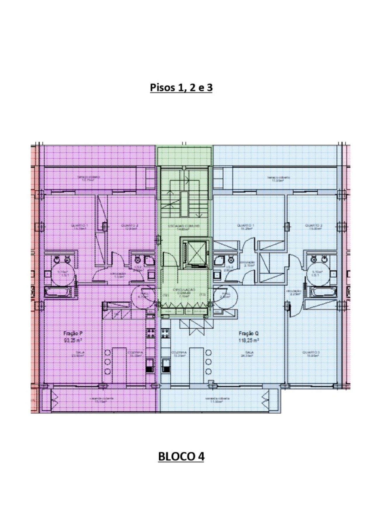 Apartamento T2 para Venda em Loule (São Sebastião) Planta 2