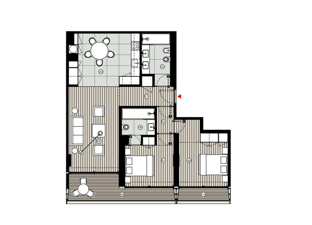 Apartamento T2 para Venda em Santo António Foto 20