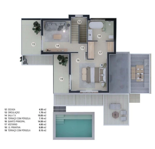 Moradia T3 para Venda em Silves Planta 2