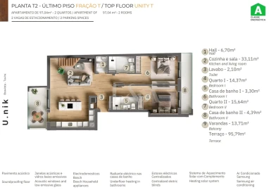 Apartamento T2 para Venda em Tavira (Santa Maria e Santiago)