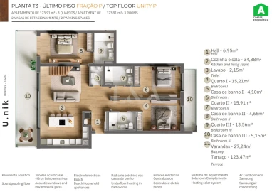 Apartamento T3 para Venda em Tavira (Santa Maria e Santiago)