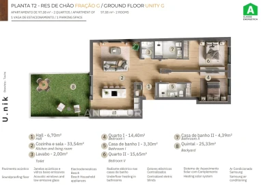 Apartamento T2 para Venda em Tavira (Santa Maria e Santiago)