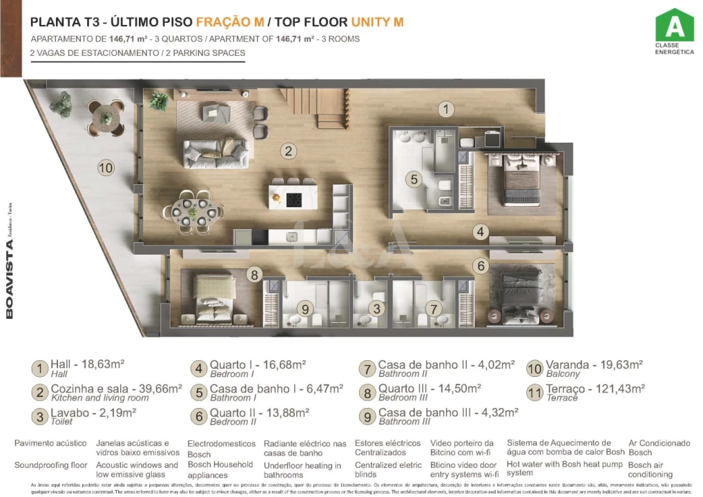 Apartamento T3 para Venda em Tavira (Santa Maria e Santiago) Foto 27