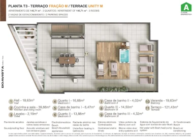 Apartamento T3 para Venda em Tavira (Santa Maria e Santiago)