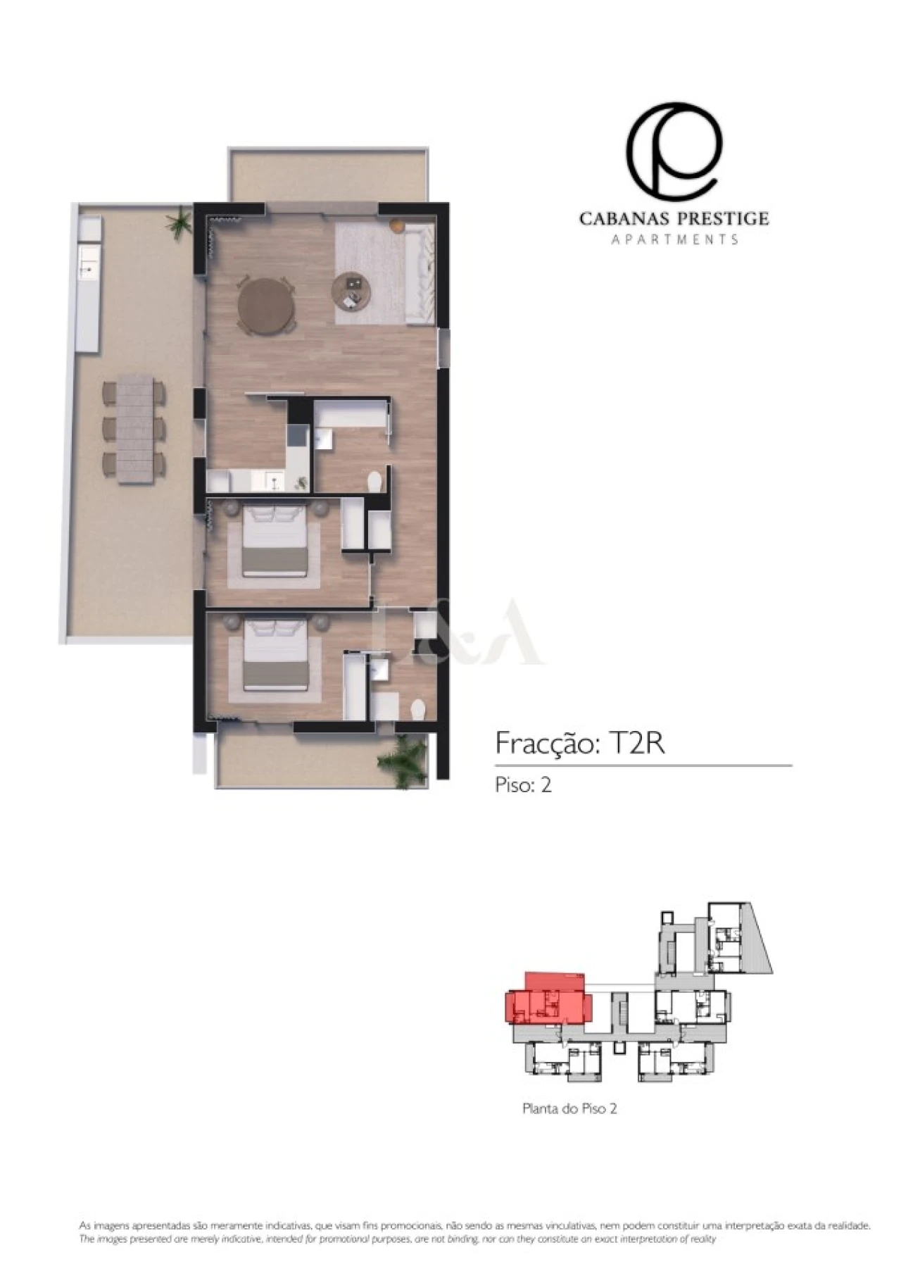 Apartamento T2 para Venda em Conceição e Cabanas de Tavira Foto 14