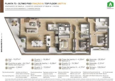Apartamento T3 para Venda em Tavira (Santa Maria e Santiago)