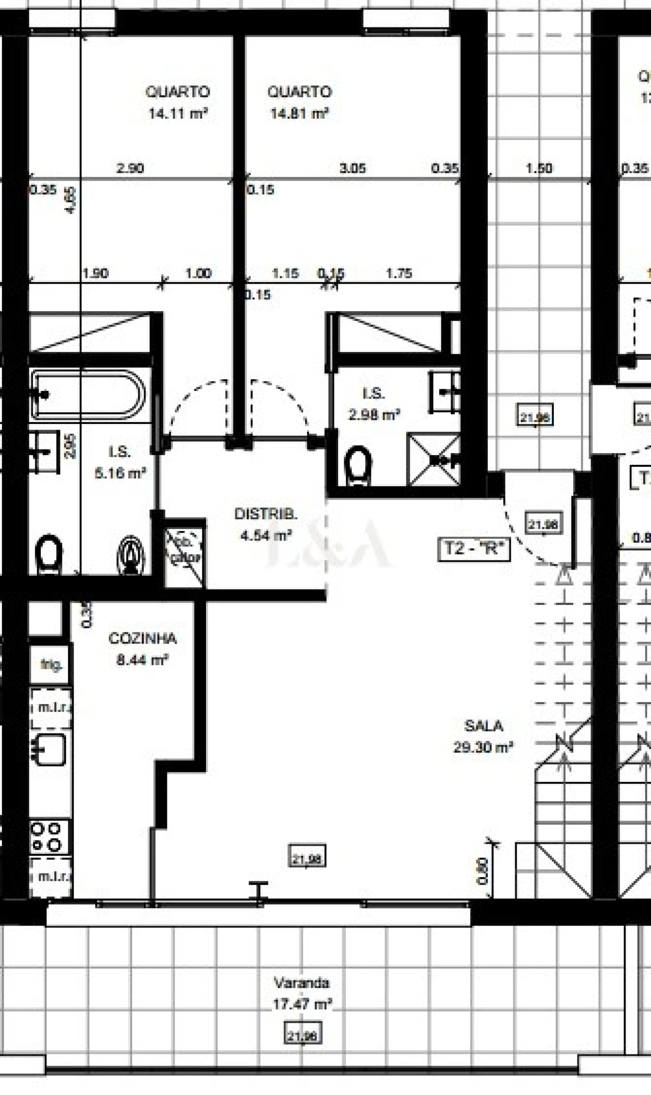Apartamento T2 para Venda em Tavira (Santa Maria e Santiago) Foto 23