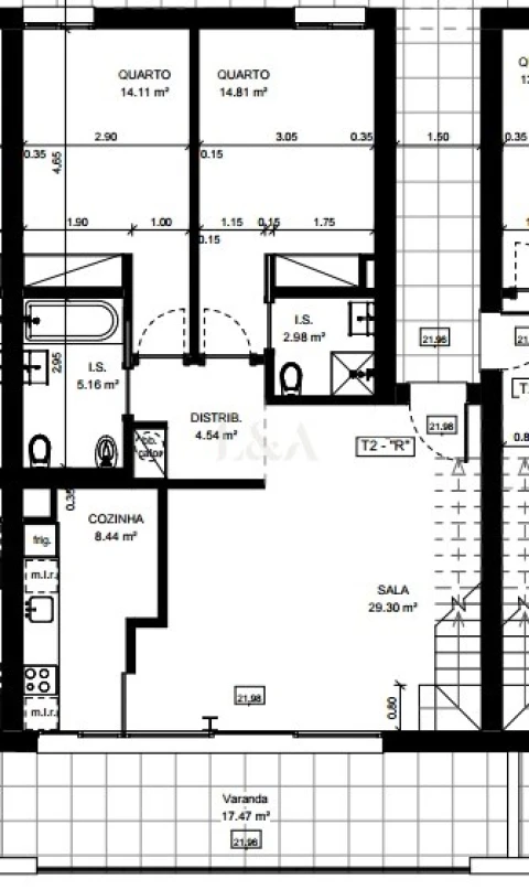 Apartamento T2 para Venda em Tavira (Santa Maria e Santiago)