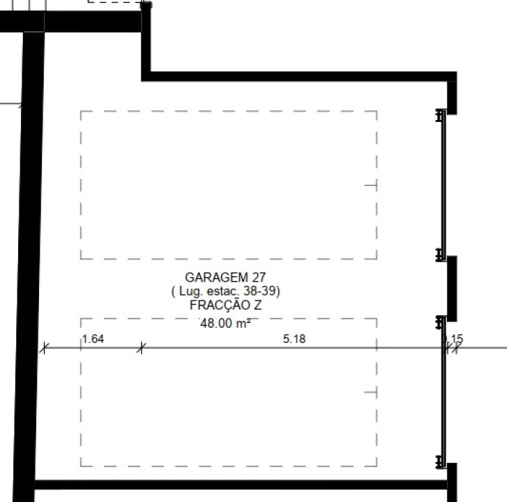 Apartamento T2 para Venda em Conceição e Cabanas de Tavira Planta 2