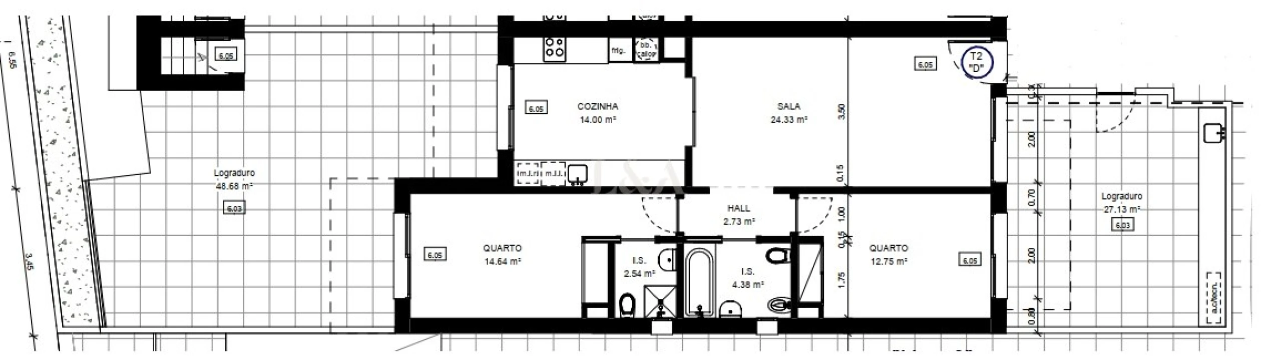 Apartamento T2 para Venda em Conceição e Cabanas de Tavira Foto 2