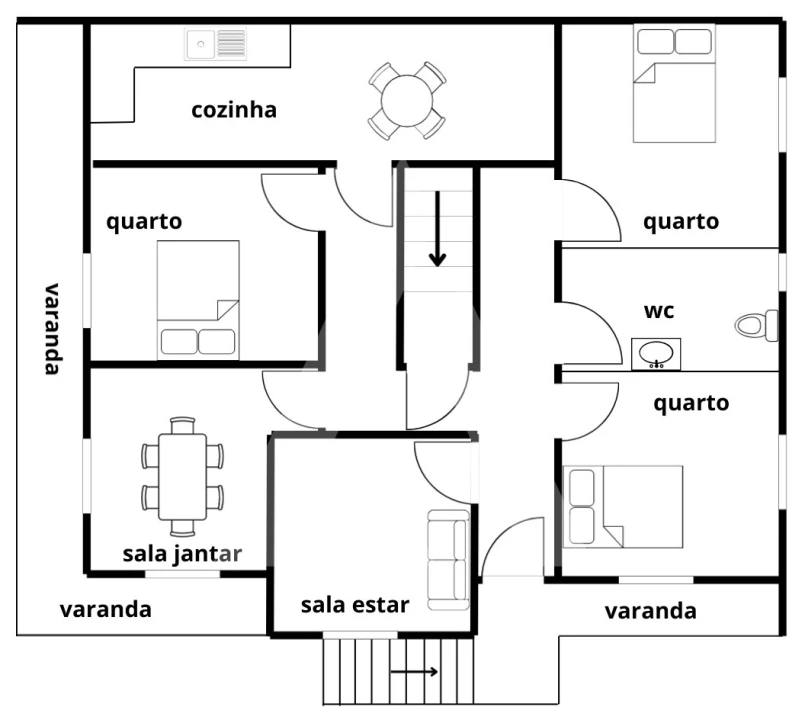 Moradia T3 para Venda em Lousã e Vilarinho Foto 36
