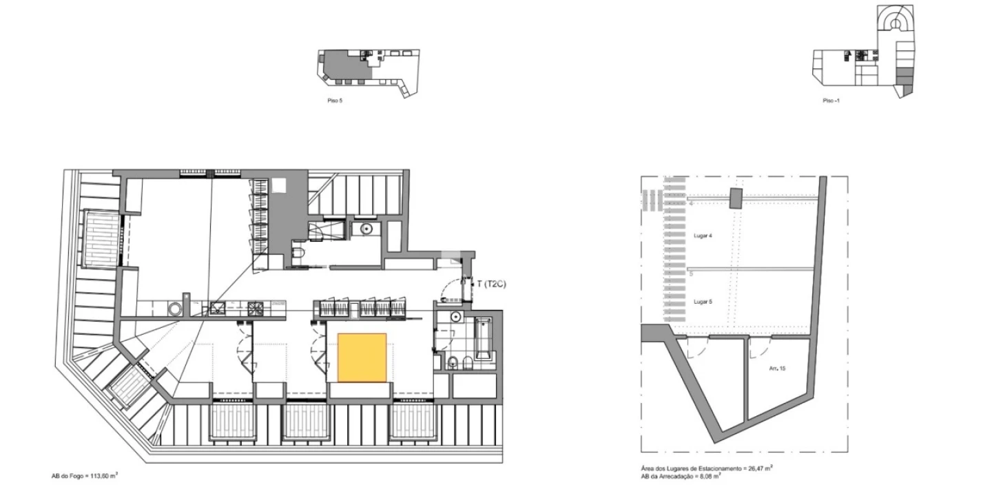 Apartamento T2 para Venda em Santo António Foto 24