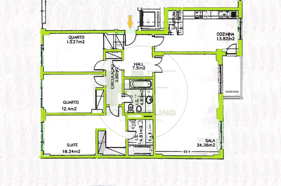 Apartamento T3 para Venda em Carnaxide e Queijas Foto 32