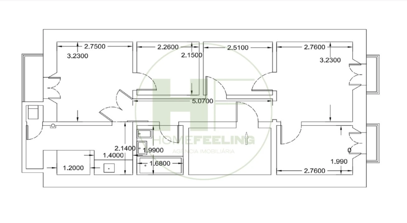 Apartamento T2 para Venda em Santo António Foto 18