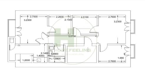 Apartamento T2 para Venda em Santo António