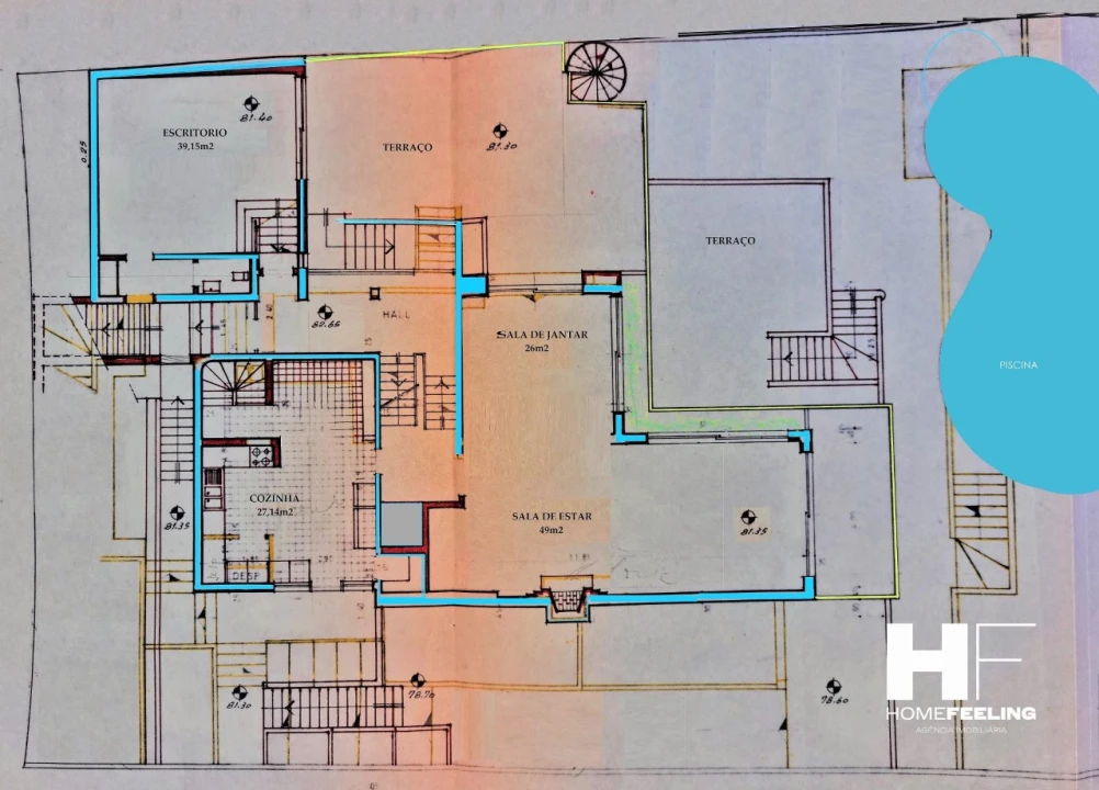 Moradia T5 para Venda em Carnaxide e Queijas Planta 3