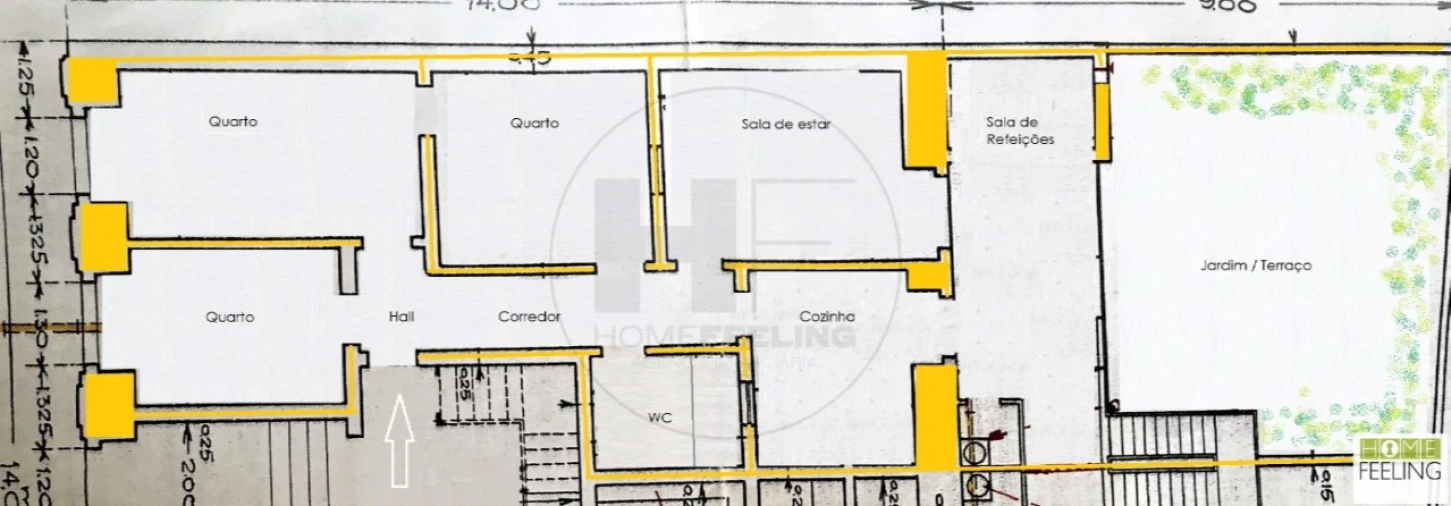 Apartamento T3 para Venda em Santo António Planta 1