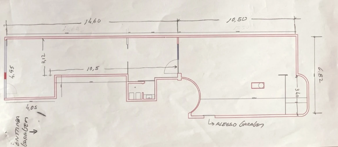 Loja para Arrendamento em Campolide Planta 1
