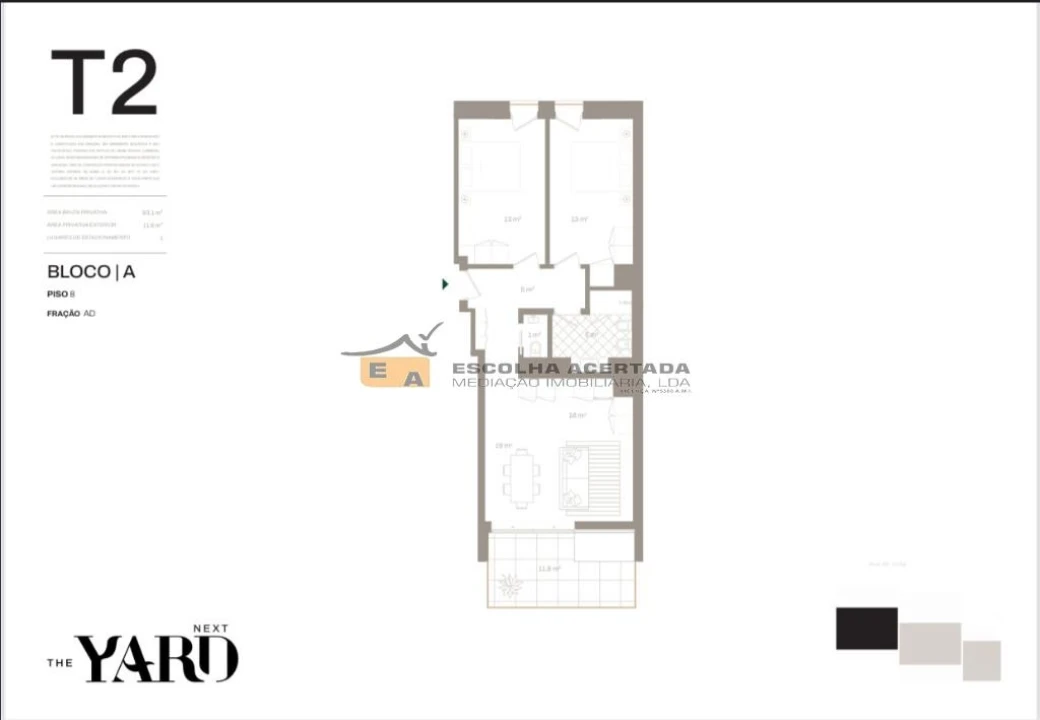 Apartamento T2 para Venda em Santa Marinha e São Pedro da Afurada Foto 18