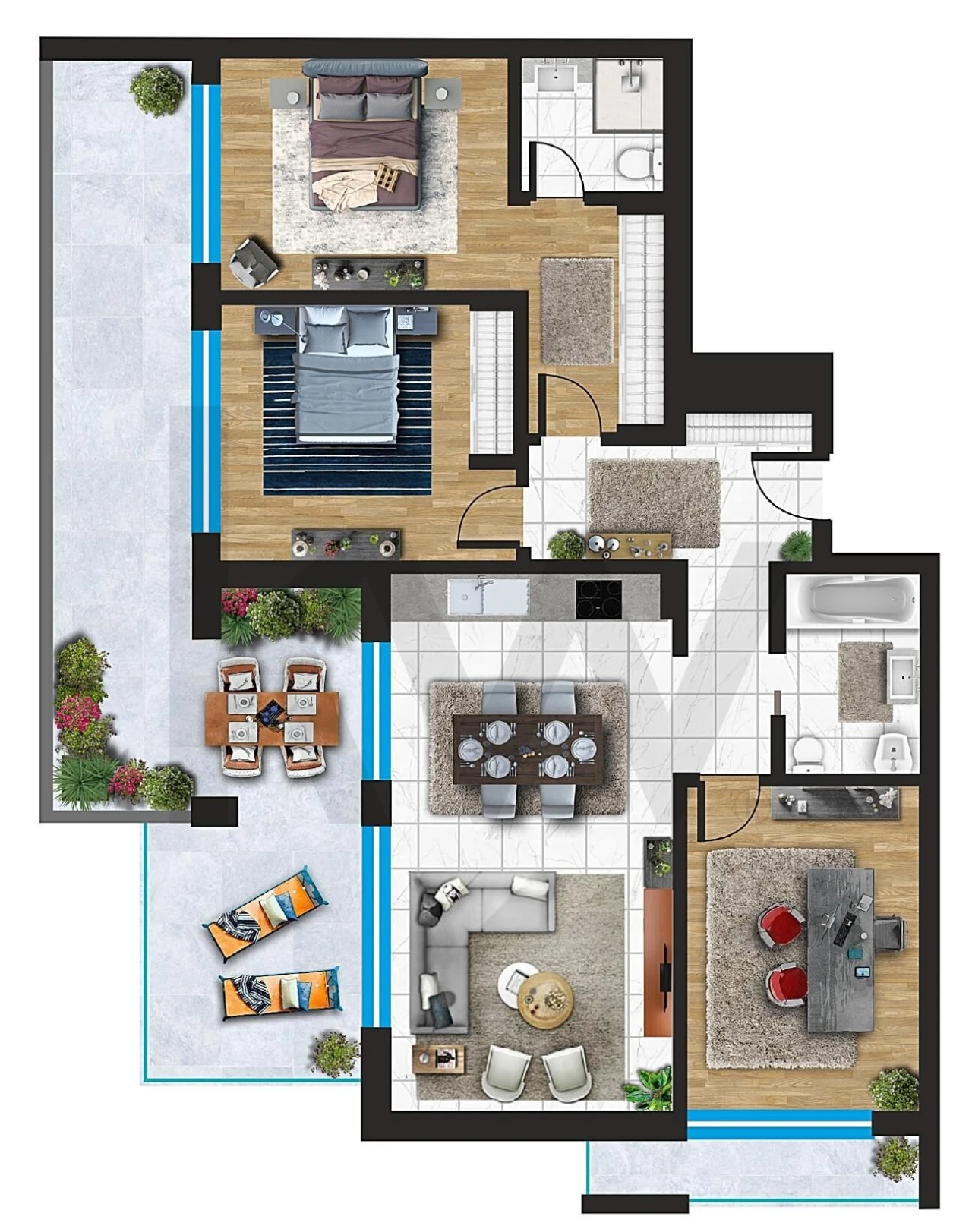 Apartamento T3 para Venda em Portimão Foto 16