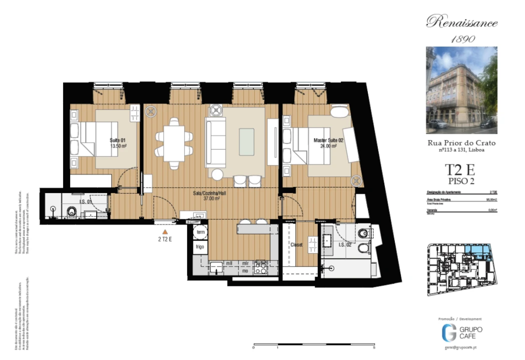 Apartamento T2 para Venda em Estrela Foto 4
