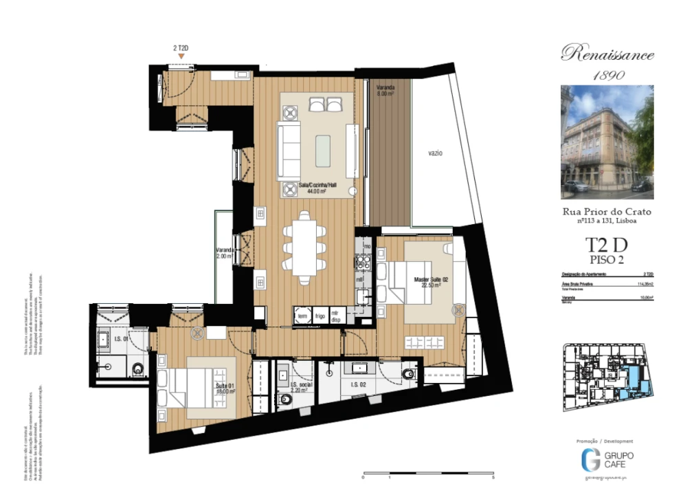 Apartamento T2 para Venda em Estrela Foto 5