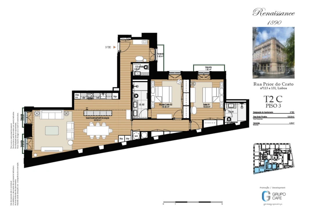 Apartamento T2 para Venda em Estrela Foto 5