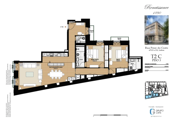Apartamento T2 para Venda em Estrela Foto 5