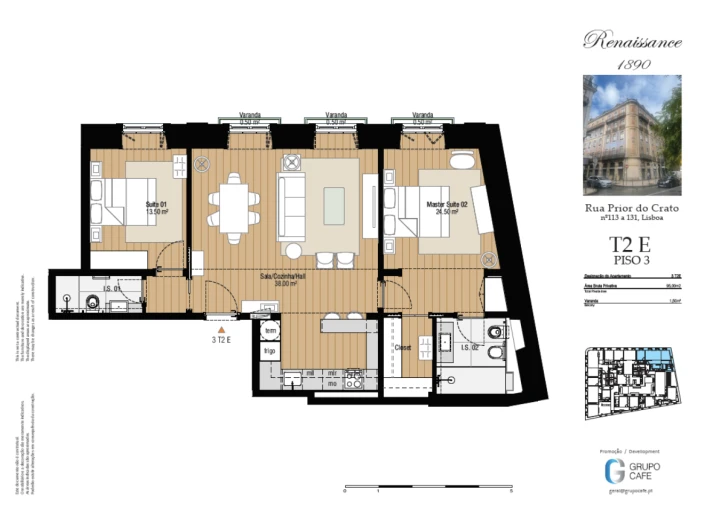Apartamento T2 para Venda em Estrela Foto 5