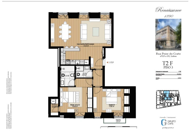 Apartamento T2 para Venda em Estrela Foto 5