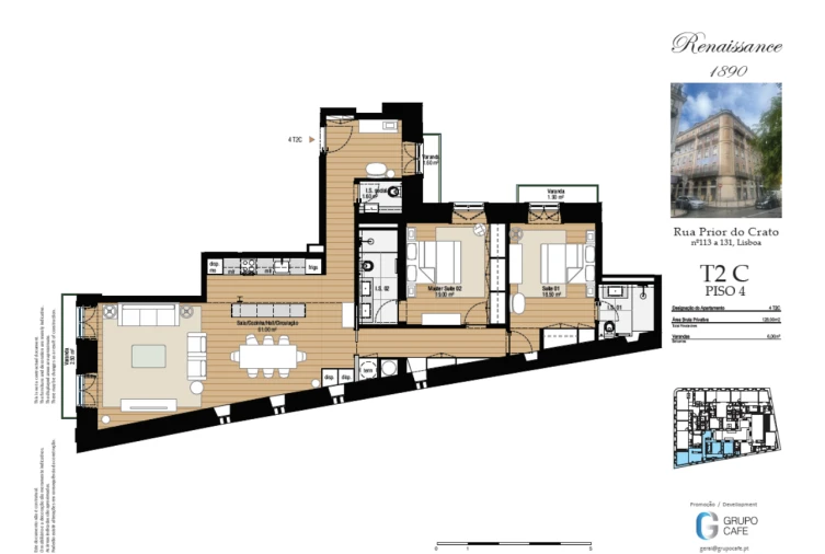 Apartamento T2 para Venda em Estrela Foto 5