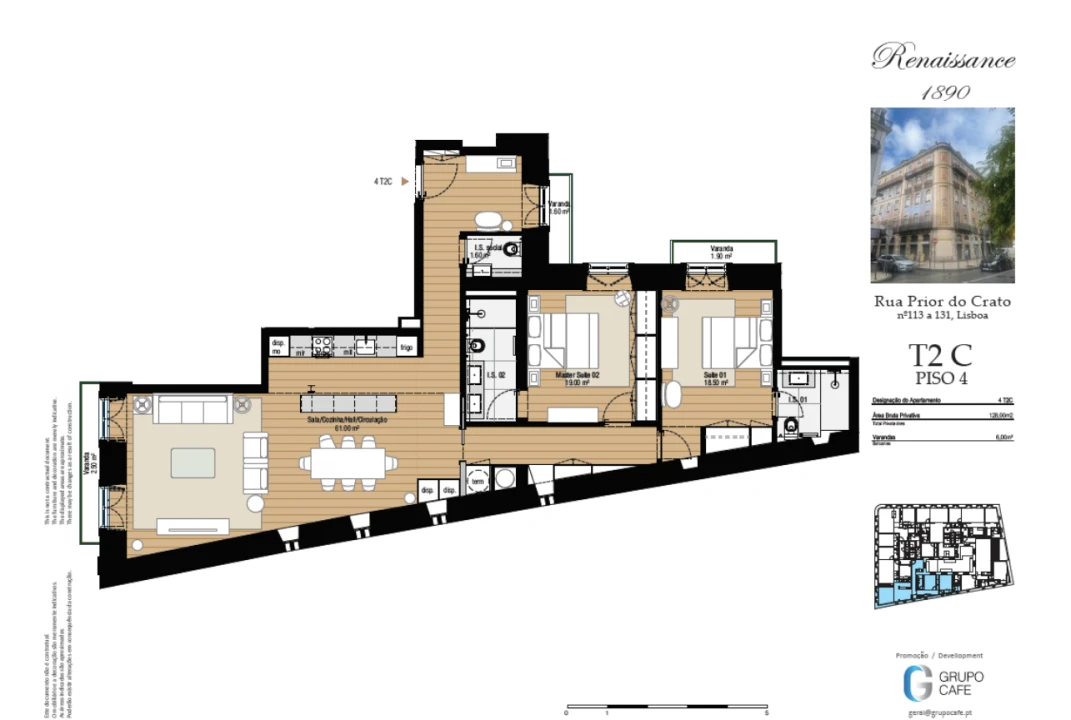 Apartamento T2 para Venda em Estrela Foto 5