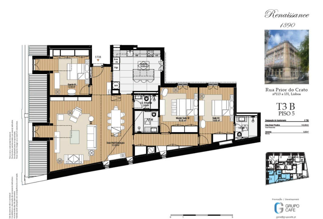 Apartamento T3 para Venda em Estrela Foto 5