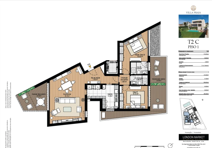 Apartamento T2 para Venda em Cascais e Estoril Foto 30