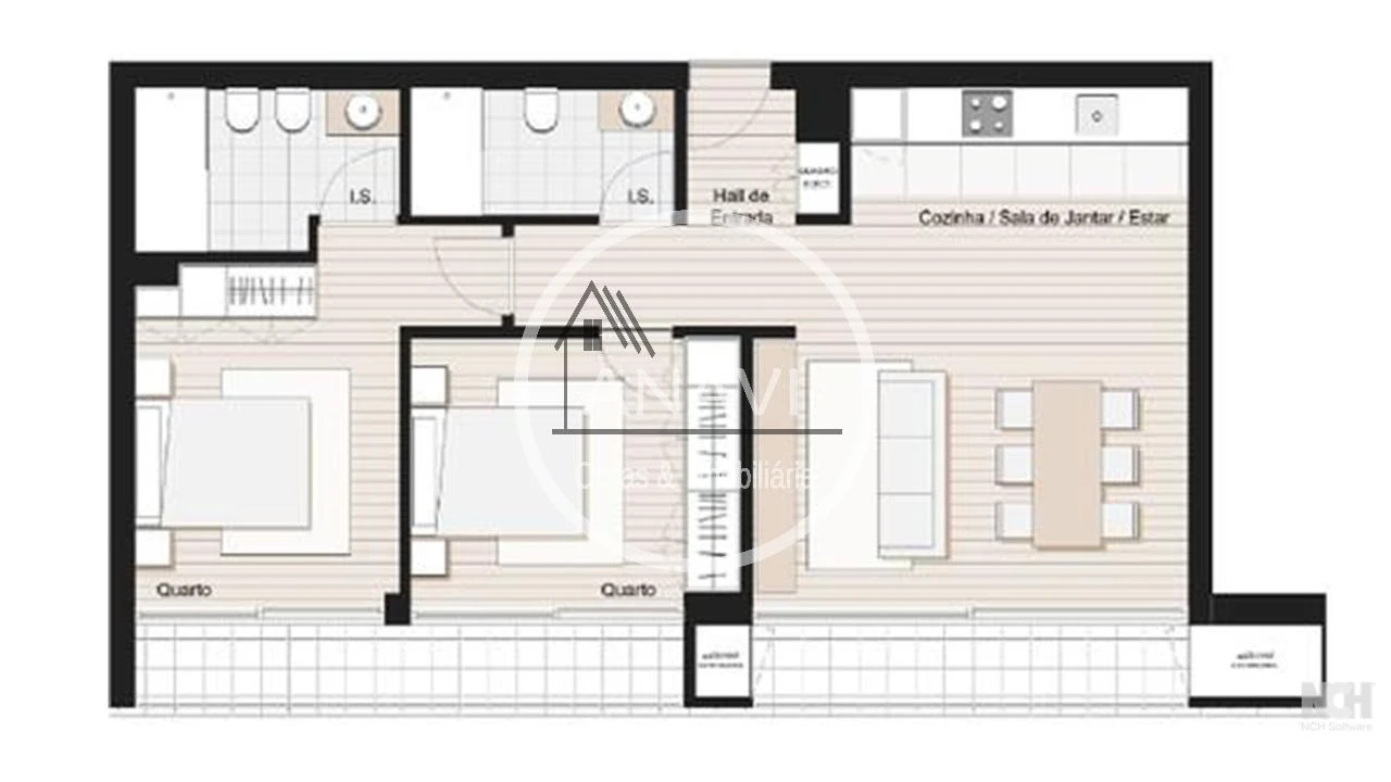 Apartamento T2 para Venda em Darque Foto 2