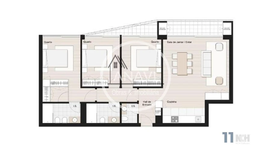 Apartamento T3 para Venda em Darque Foto 13