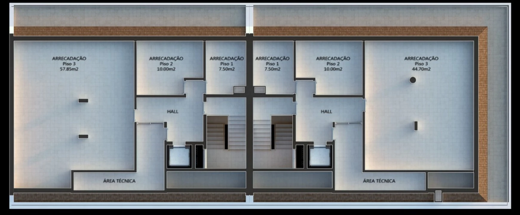 Apartamento T4 para Venda em Cascais e Estoril Planta 4