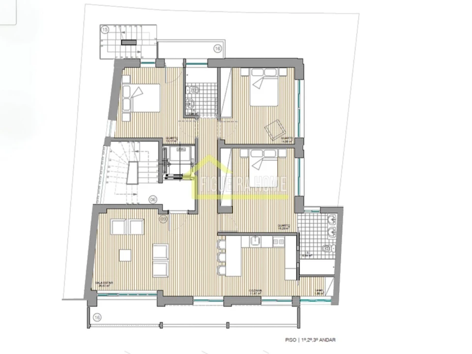 Apartamento T3 para Venda em Buarcos Foto 29