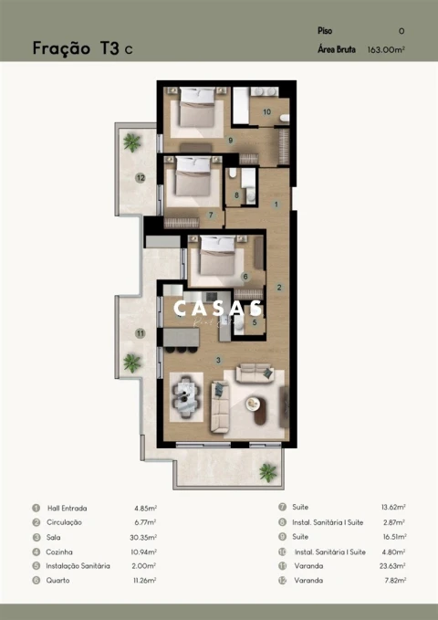 Apartamento T3 para Venda em Camara de Lobos