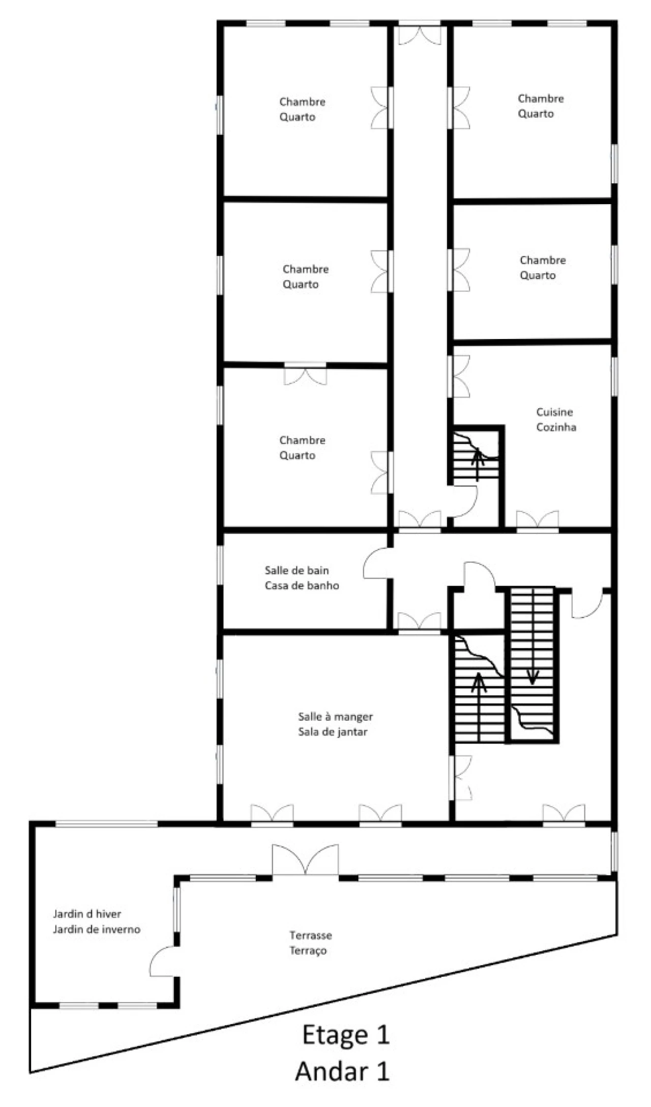 Moradia T7 para Venda em Bem Viver Planta 2