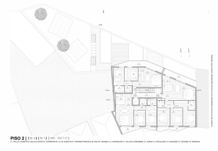 Apartamento T2 para Venda em Matosinhos e Leça da Palmeira Planta 1