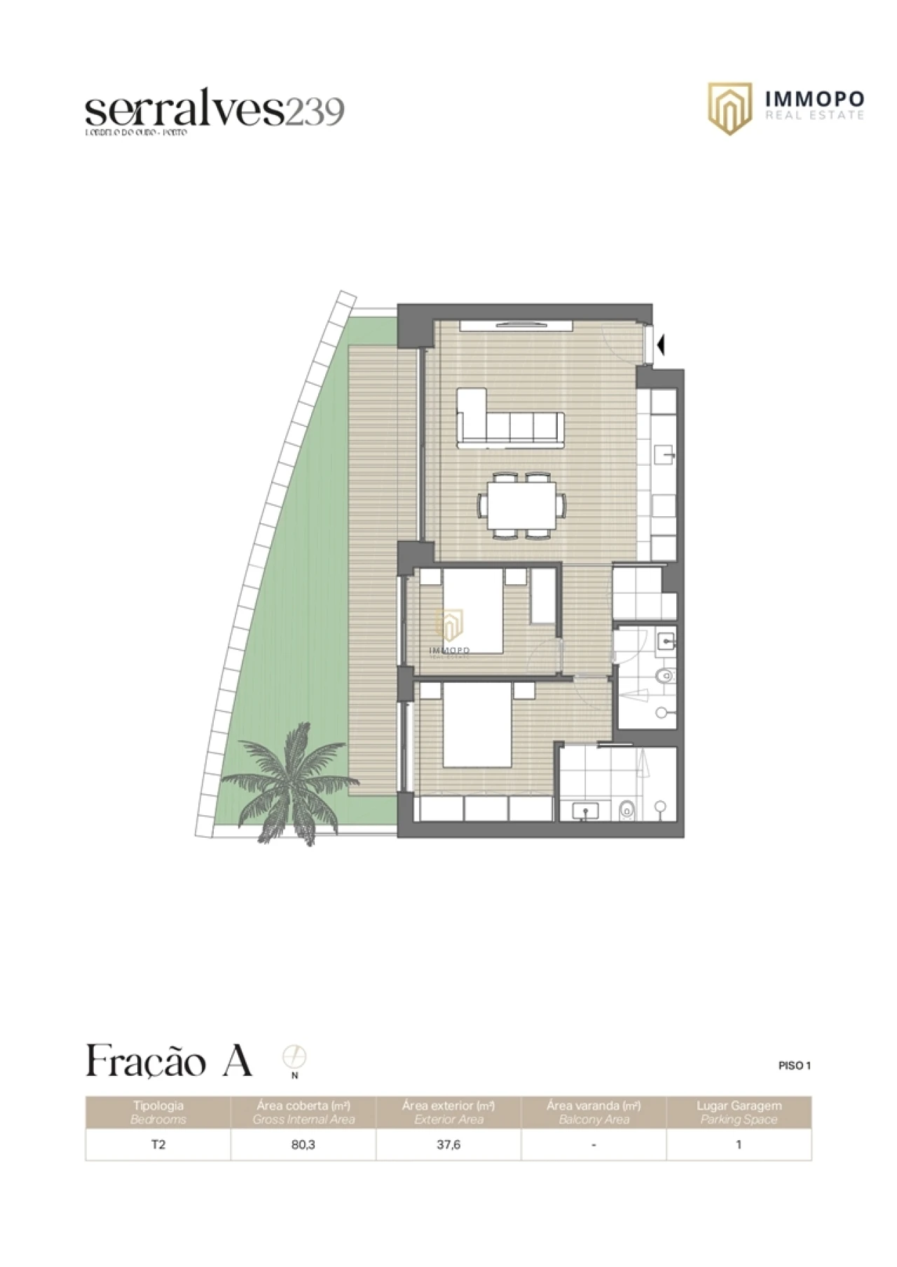 Apartamento T2 para Venda em Lordelo do Ouro e Massarelos Foto 31