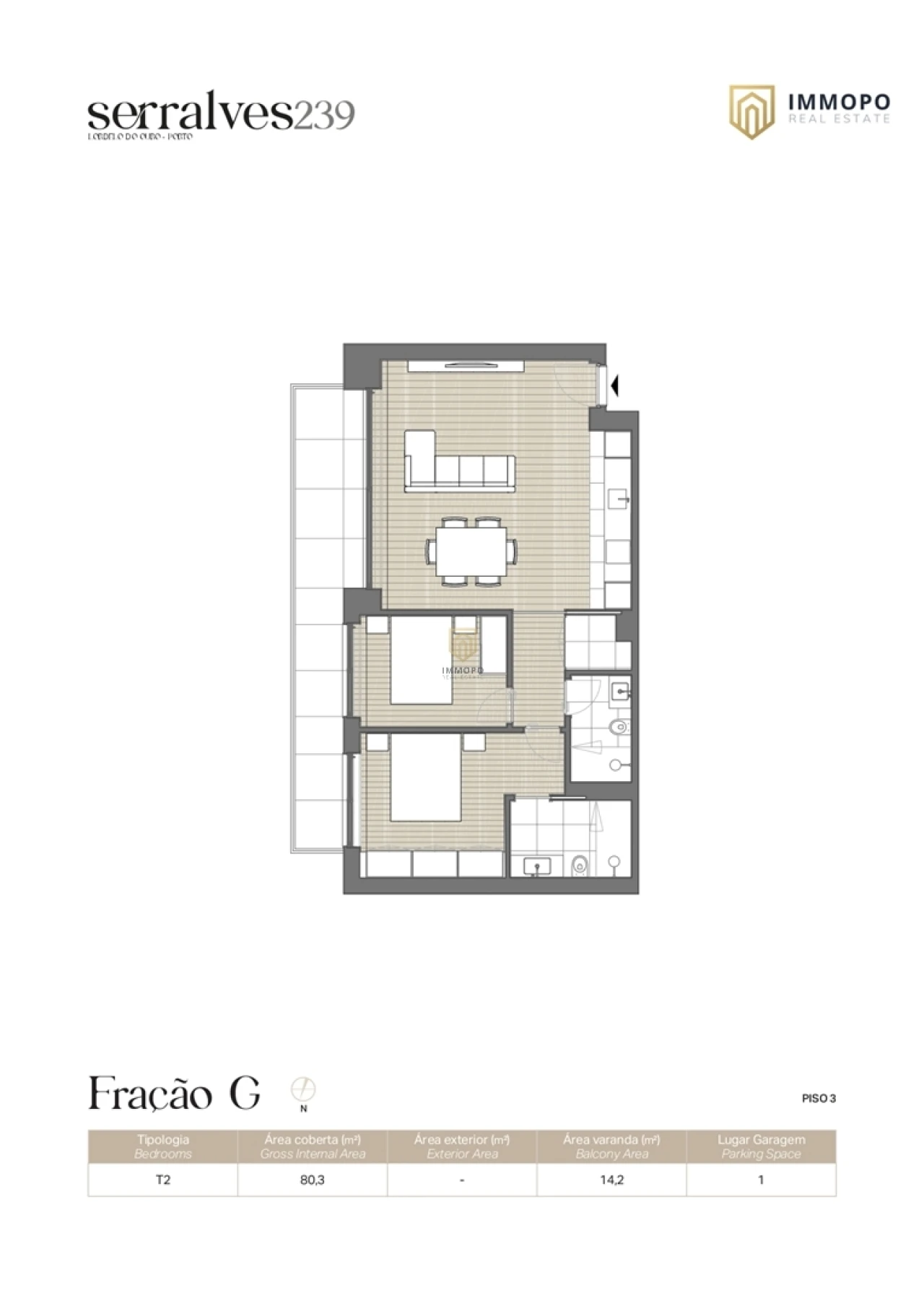 Apartamento T2 para Venda em Lordelo do Ouro e Massarelos Foto 31