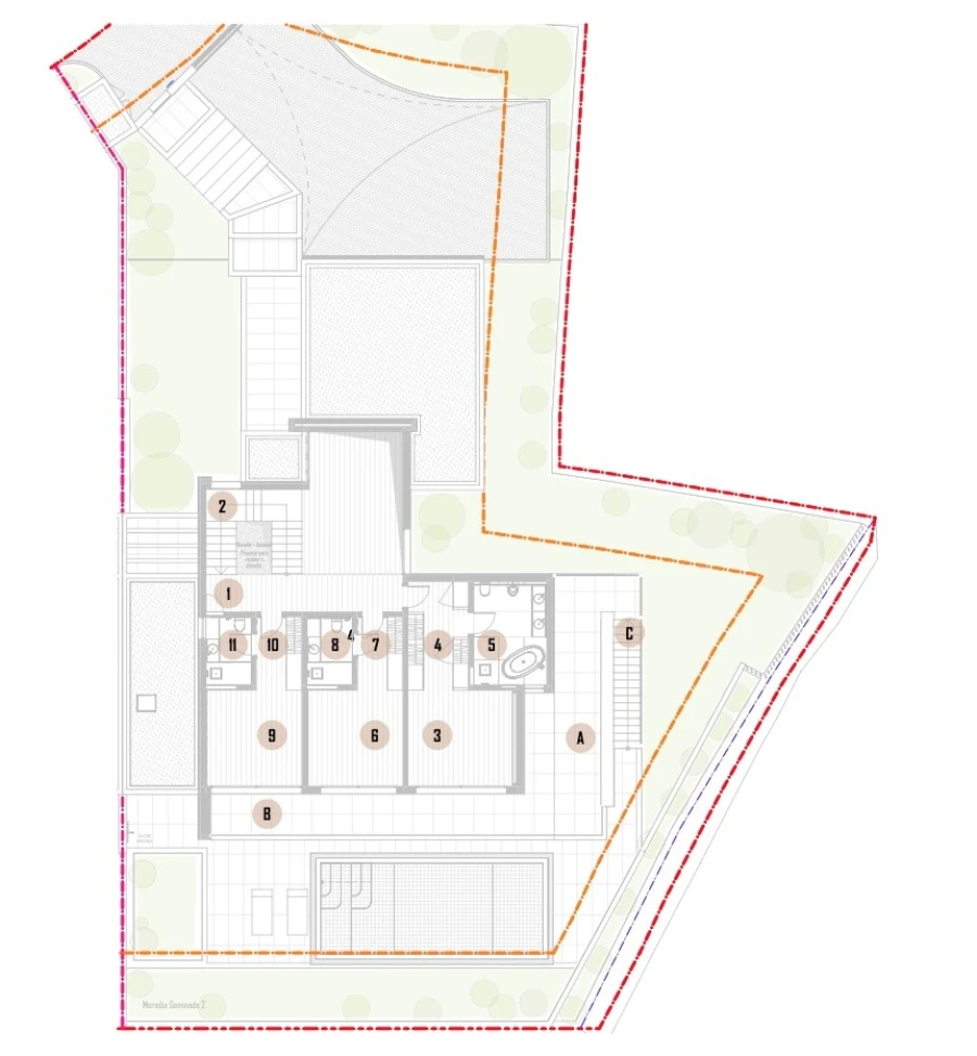 Moradia T3 para Venda em Arco da Calheta Planta 1
