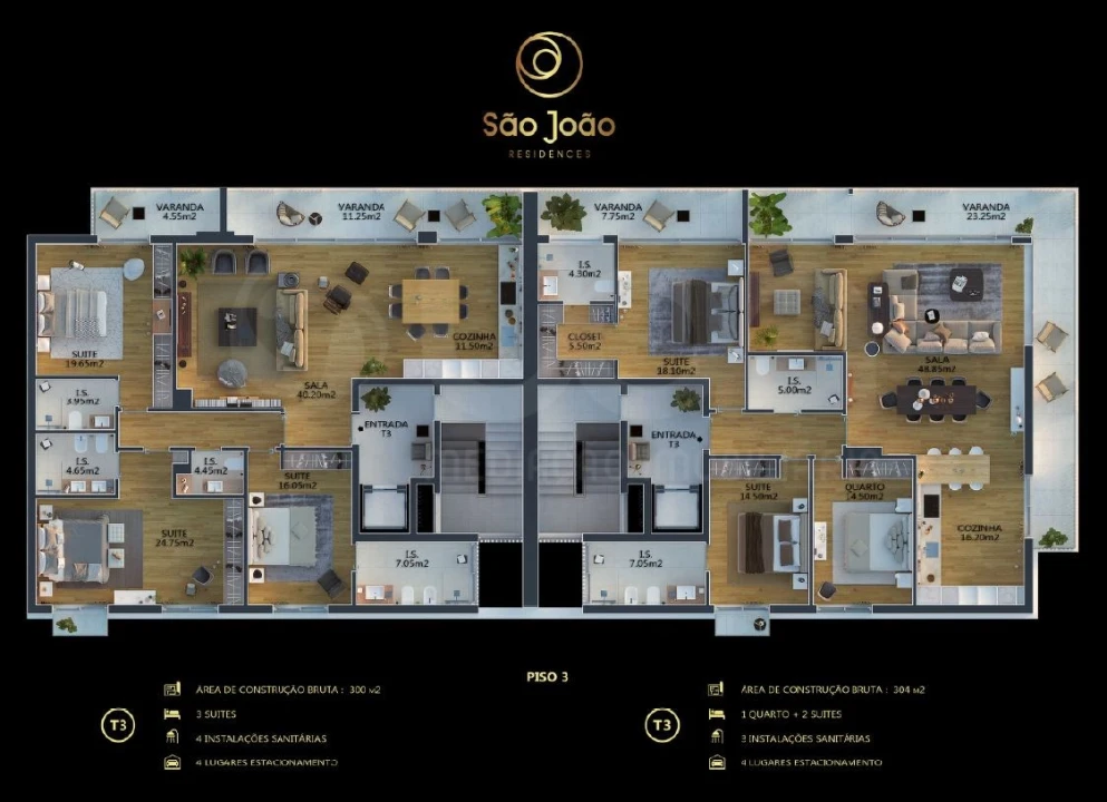 Apartamento T3 para Venda em Cascais e Estoril Foto 13